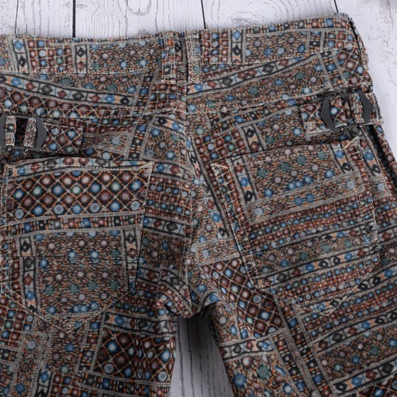 ETOILE ISABEL MARANT SIZE 36 MULTICOLORED PANTS - Picture 11 of 16